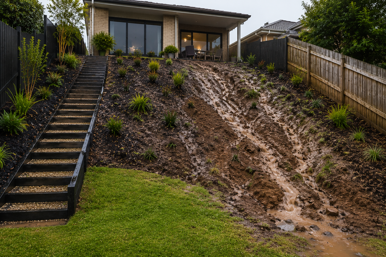 Retaining Walls & Structural Edging by Bayside Landscaping
